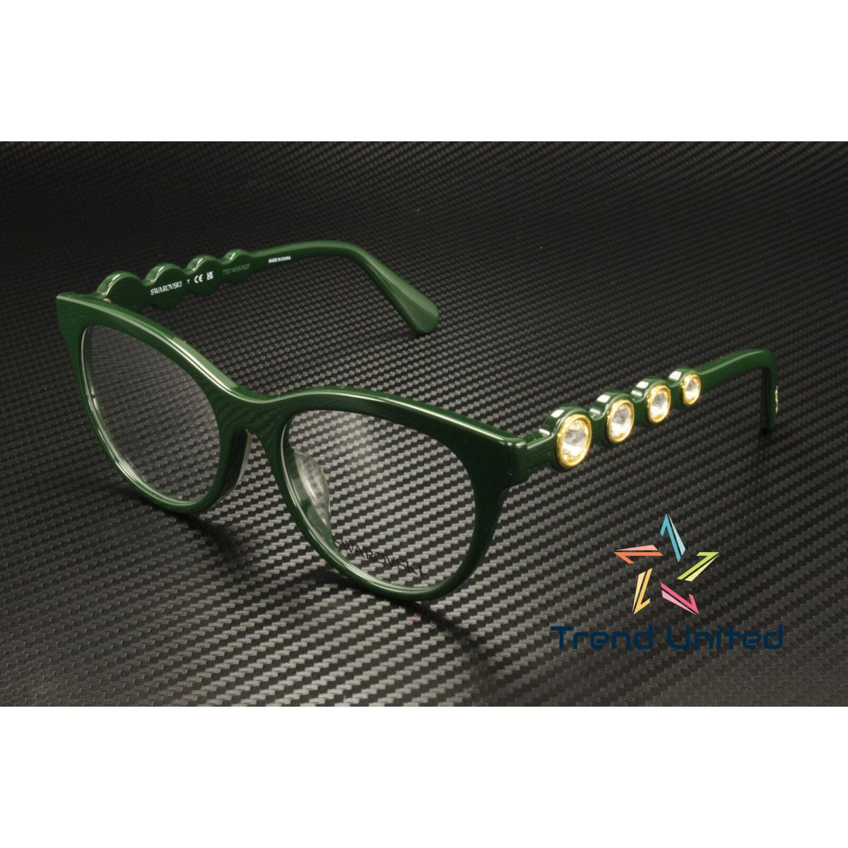 Swarovski SK2025F 1026 Dark Green Demo Lens 54 mm Women`s Eyeglasses