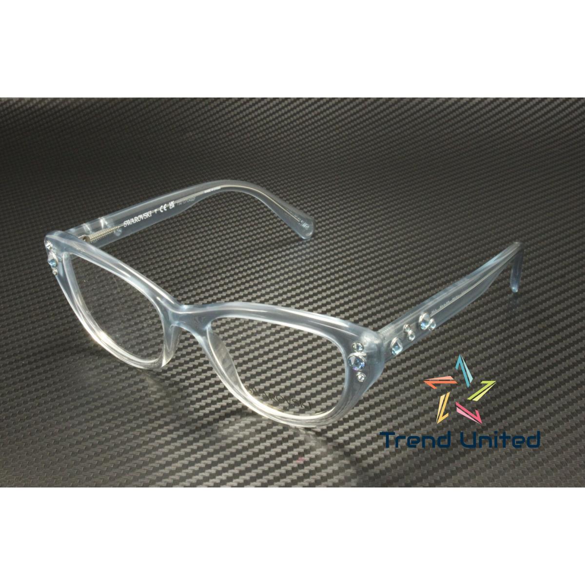 Swarovski SK2023 1047 Light Blue Gradient Demo Lens 52 mm Women`s Eyeglasses