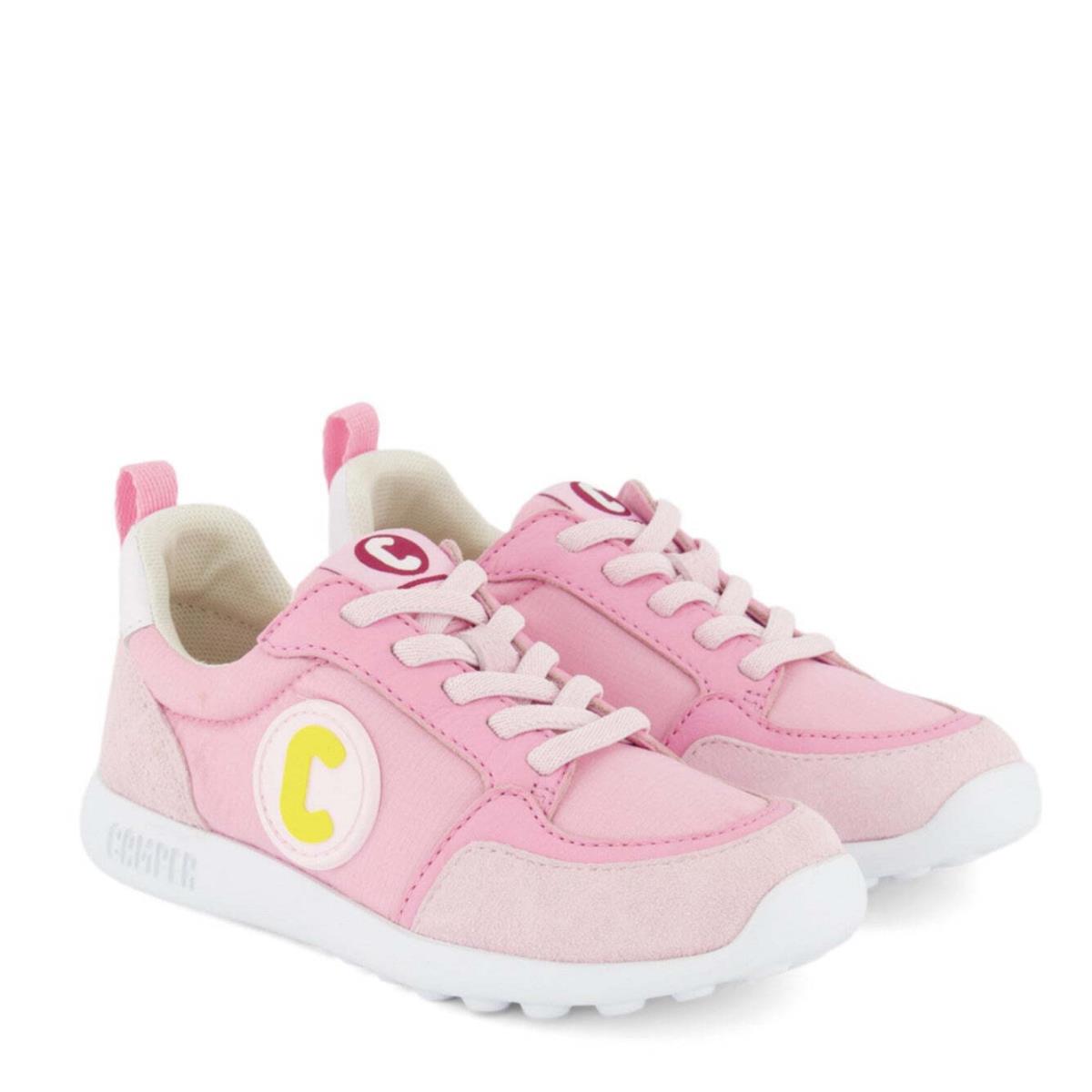 Camper Kids Girl Driftie Pink White Sneakers