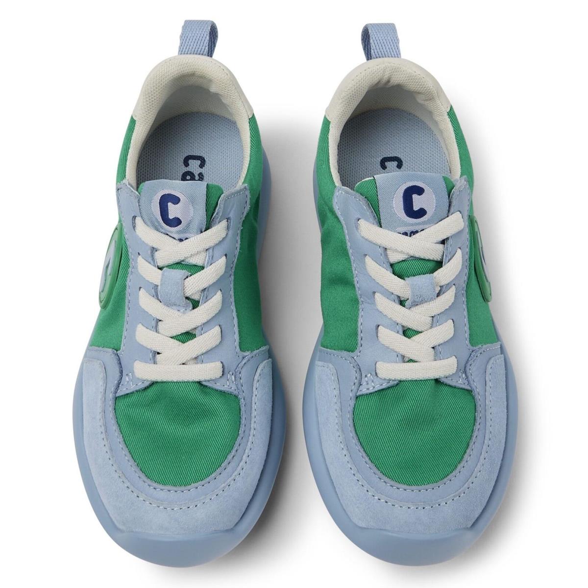 Camper Kids Driftie Green Blue White Sneakers