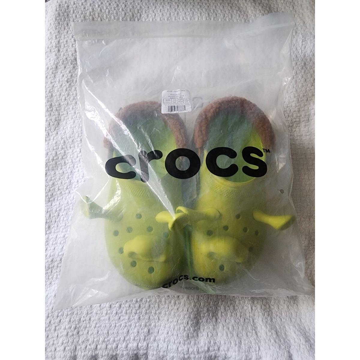 Crocs Shrek US Size 9 Women Men 7