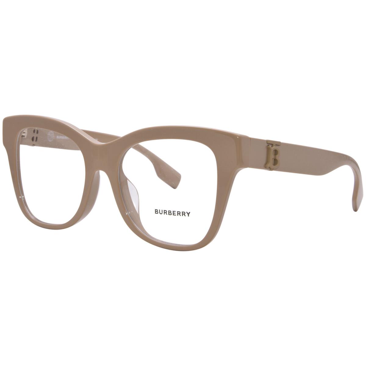 Burberry BE2388F 3990 Eyeglasses Women`s Beige Full Rim Square Shape 52mm