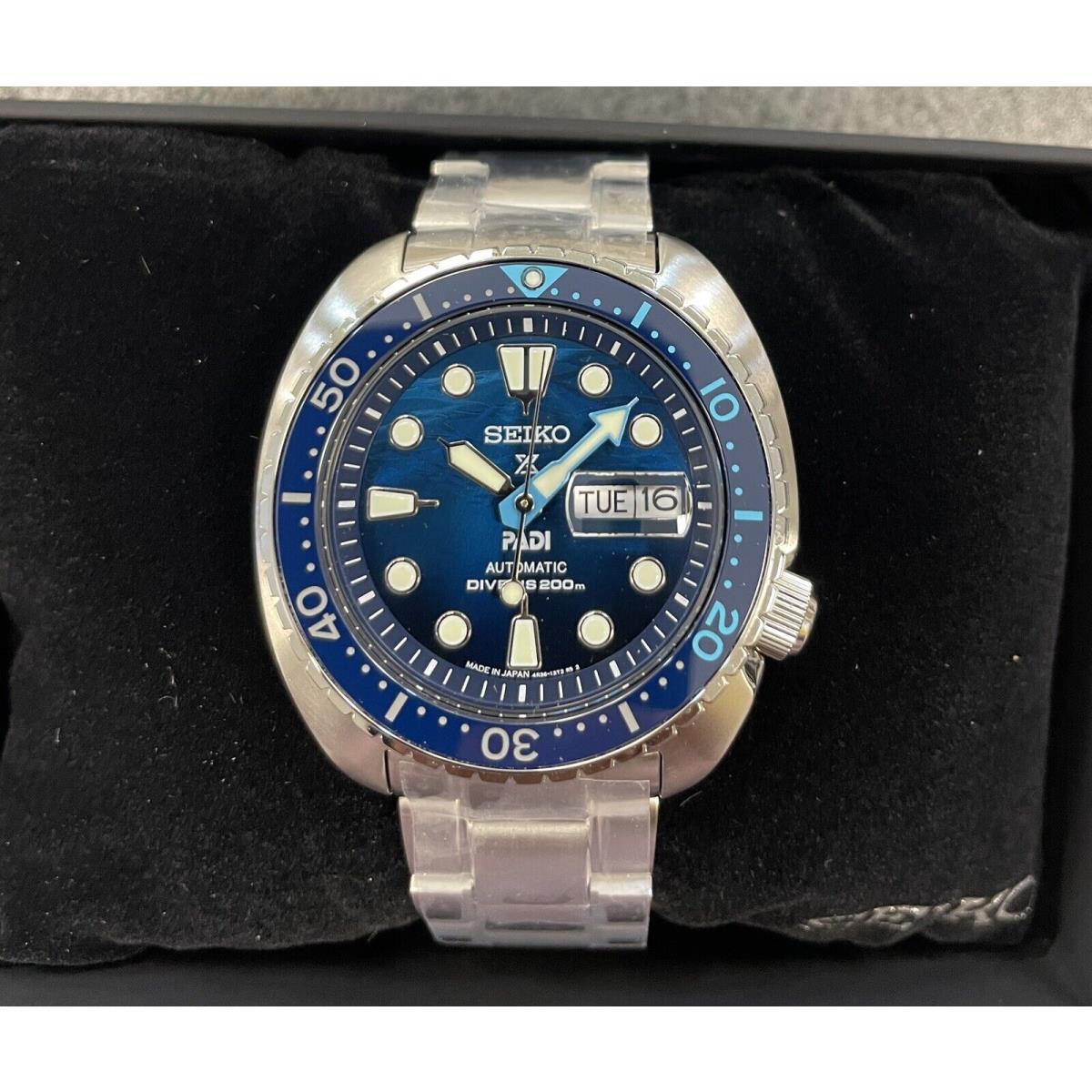 Seiko Men`s Prospex Great Blue Limited US Edition Automatic SRPK01 Made In Japan