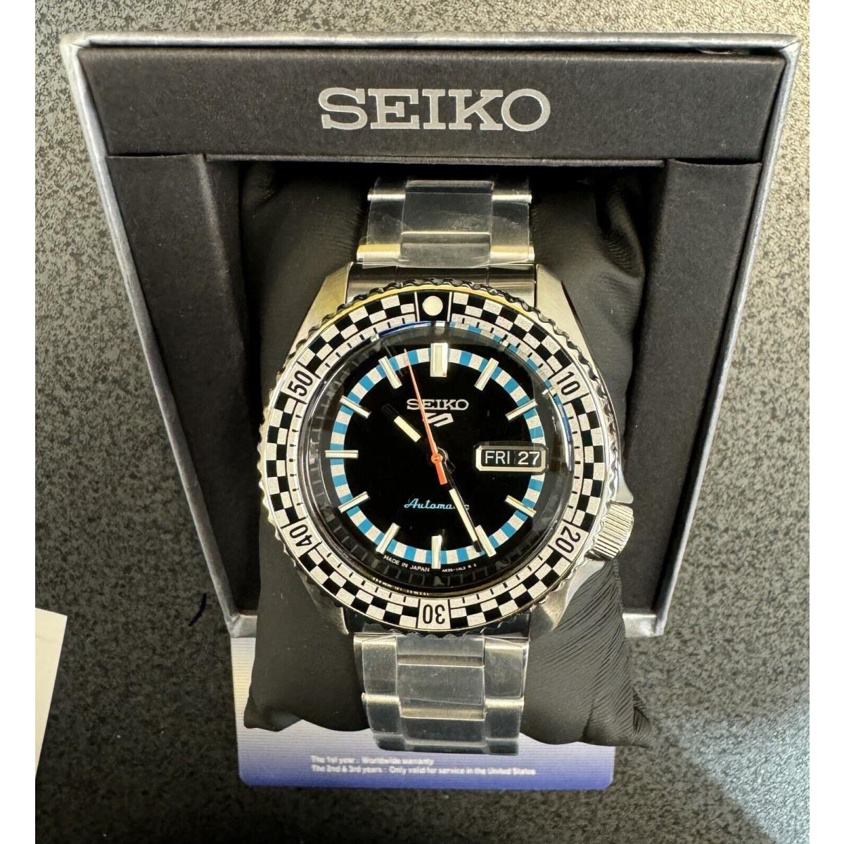 Seiko 5 Sports Special Edition Black Dial Automatic Men`s Watch SRPK67 Japan