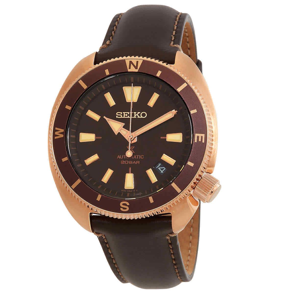 Seiko Prospex Automatic Brown Dial Men`s Watch SRPG18K1