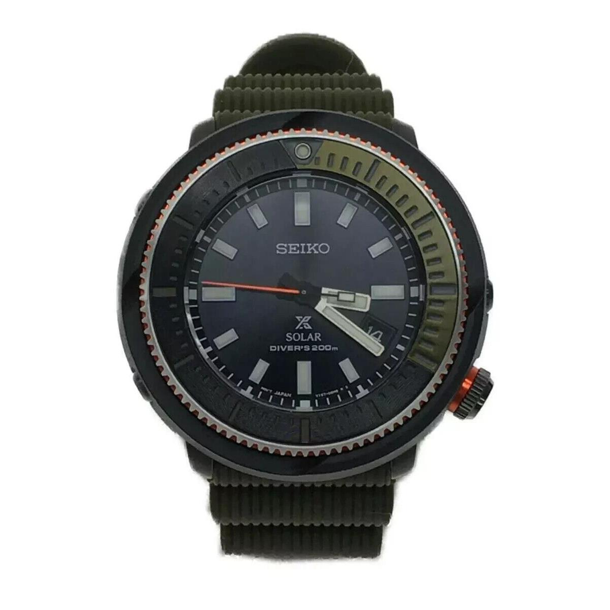 Seiko Men`s Prospex Tuna Street Series Solar Diver Watch SNE547