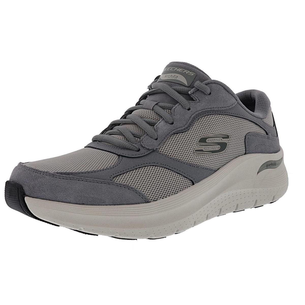 Skechers Men`s Arch Fit 2.0 - The Keep 232702WW/GRY 4E Wide Width Walking Shoes