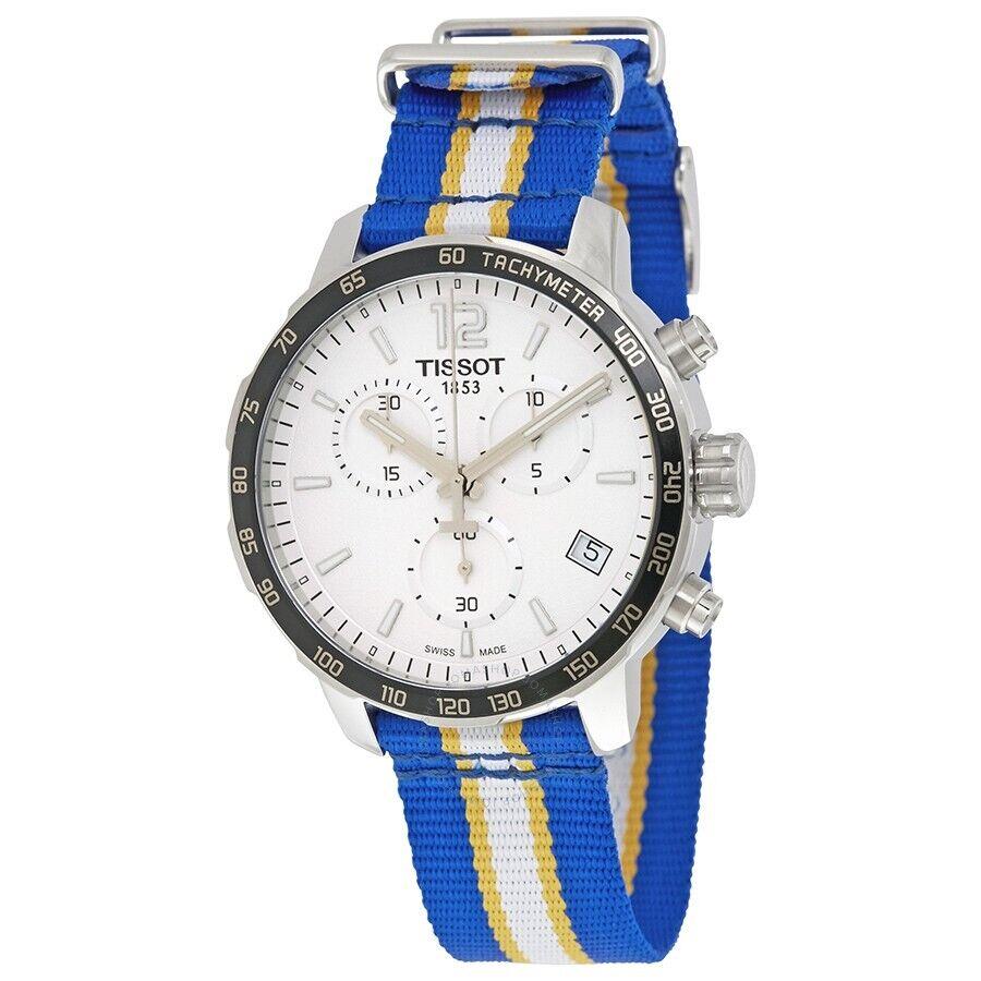 Tissot Quickster Nba Golden State Warriors Chrono Men`s Watch T0954171703715