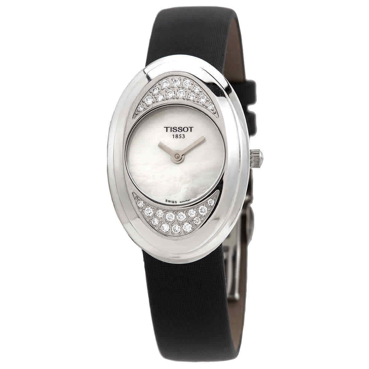 Tissot T-trend Mop Multi-colored Precious Stones Ladies Watch T03.1.325.80