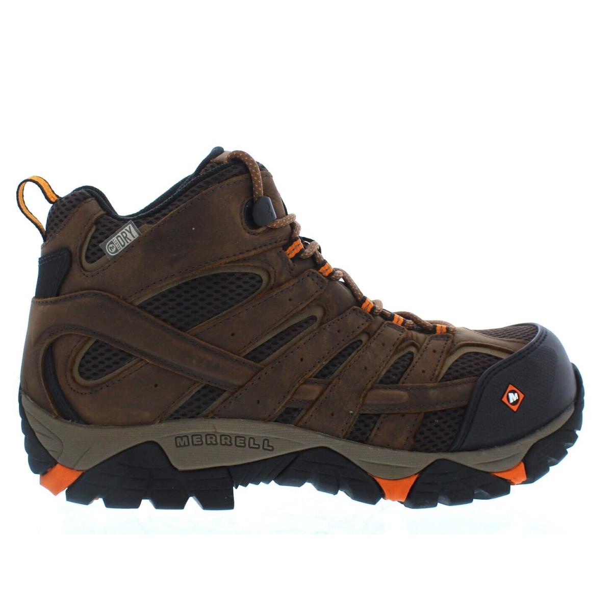 Merrell Moab Vertex Mid WP Waterproof Men`s Shoes Clay US Sz. 8.5M