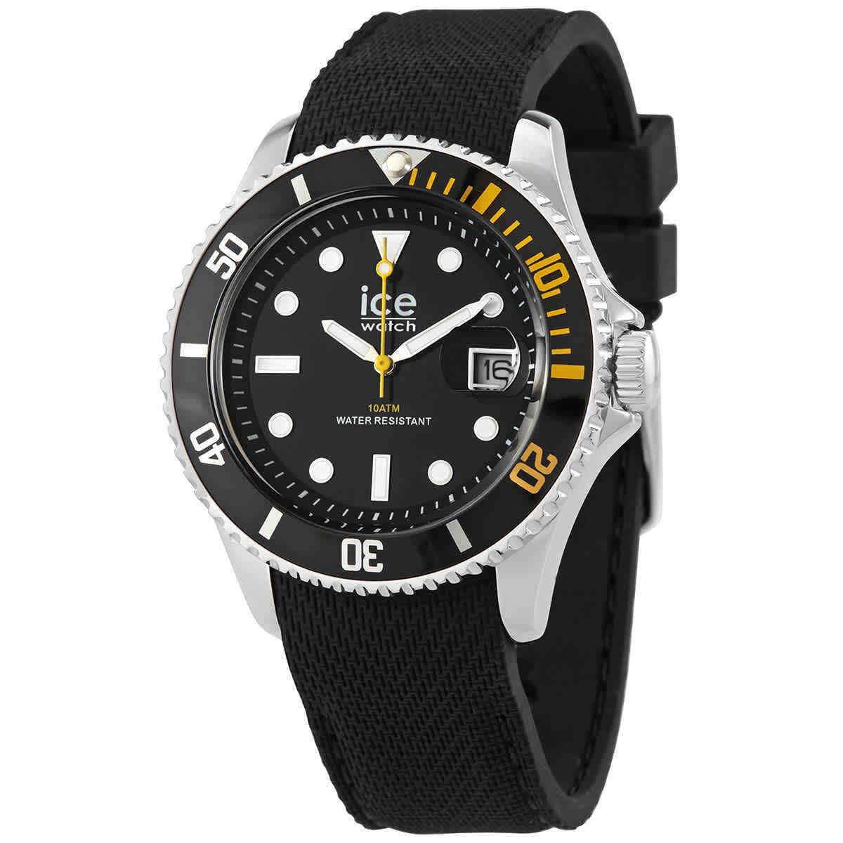 Ice Watch Quartz Black Dial Unisex Watch 020377