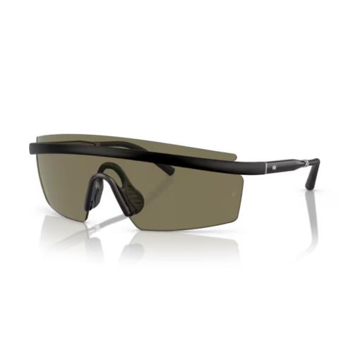 Oliver Peoples 0OV5556S R-4 70012 Semi-matte Black/green Men`s Sunglasses