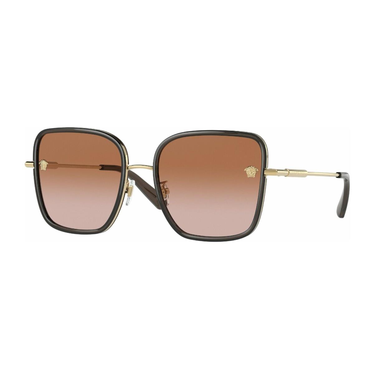 Versace VE 2247D Brown/brown Shaded 1482/13 Sunglasses