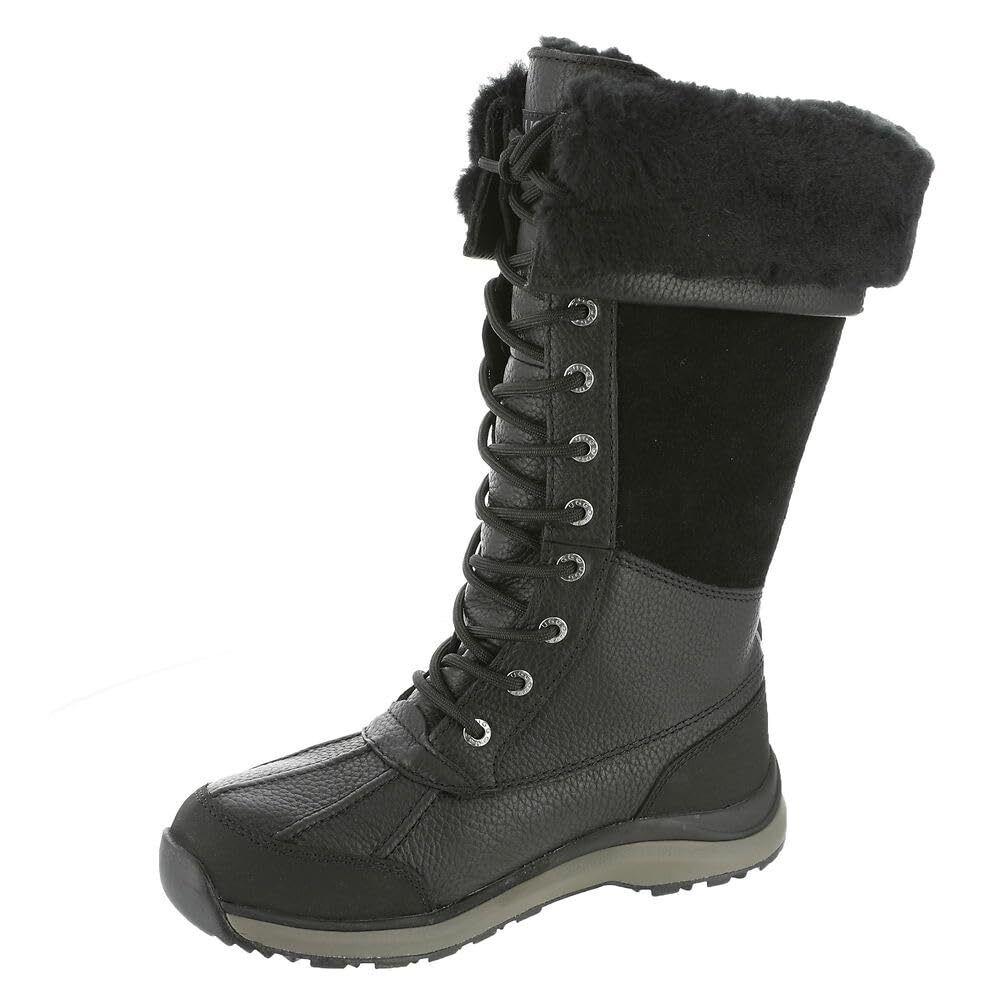 Ugg Women`s Adirondack Boot Tall Iii Boot Black / Black