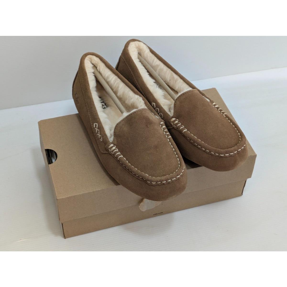 Ugg Women`s Ansley Slippers Slip On Shoes Suede /color Brown