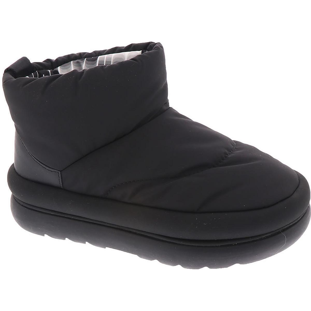 Ugg Womens Classic Maxi Mini Black Ankle Boots Shoes 12 Medium B M Bhfo 4676 - Black