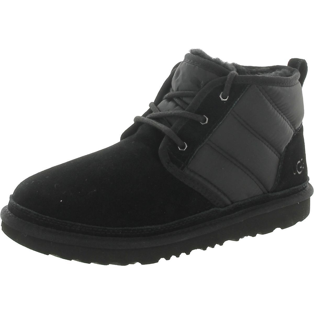 Ugg Girls Neumel II Black Chukka Boots Shoes 3 Medium B M Little Kid Bhfo 0059 - Black