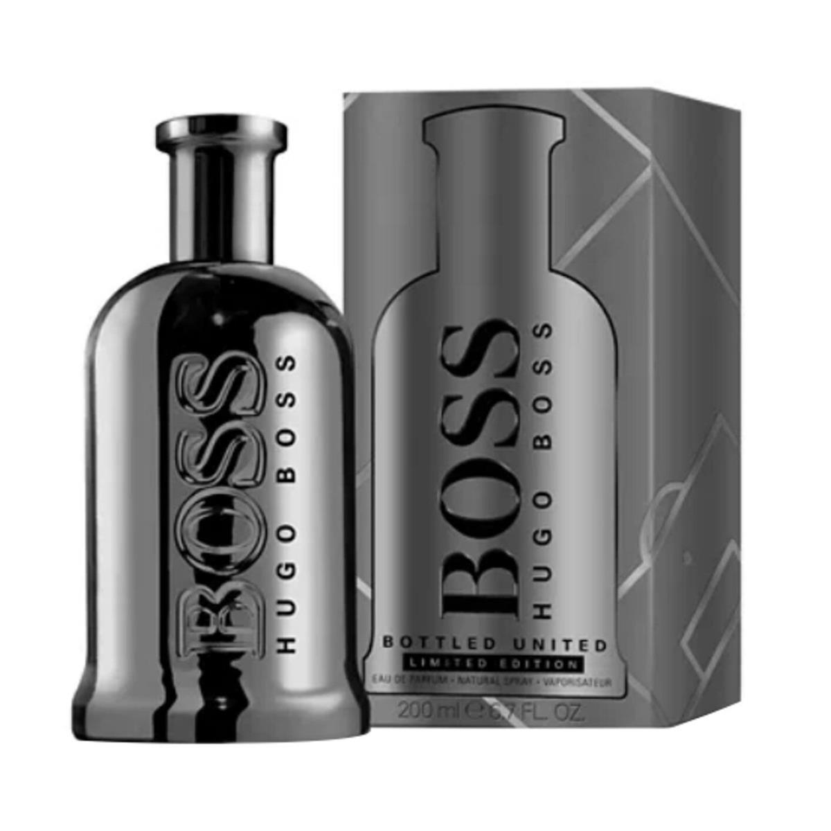 Hugo Boss Bottled United 6.7 oz Edp Spray Mens Cologne 200ml