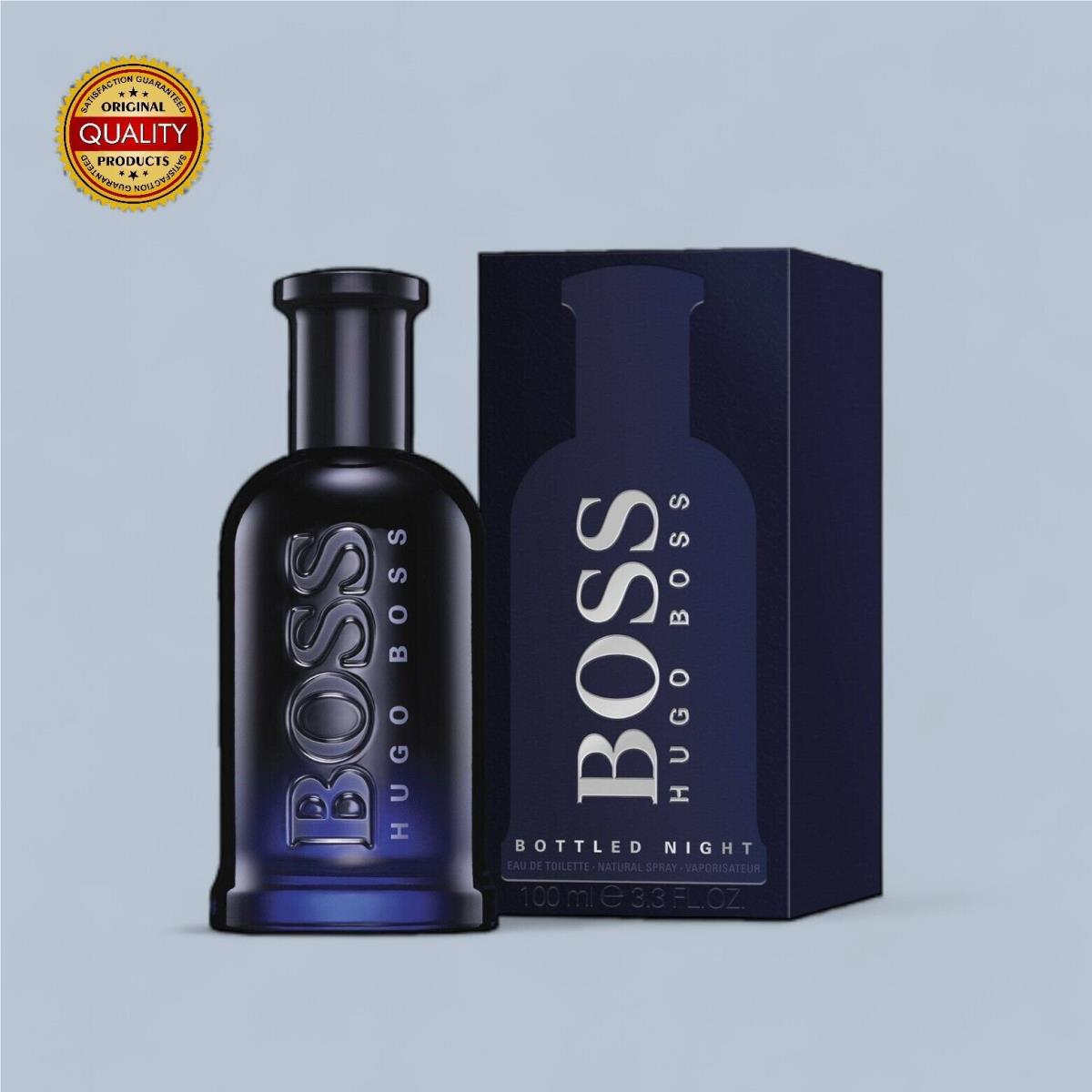 Hugo Boss Bottled Night Eau de Toilette For Men 3.3 Fl. Oz. 100ml 737052352060 Hugo Boss perfume cologne fragrance parfum Fash Direct