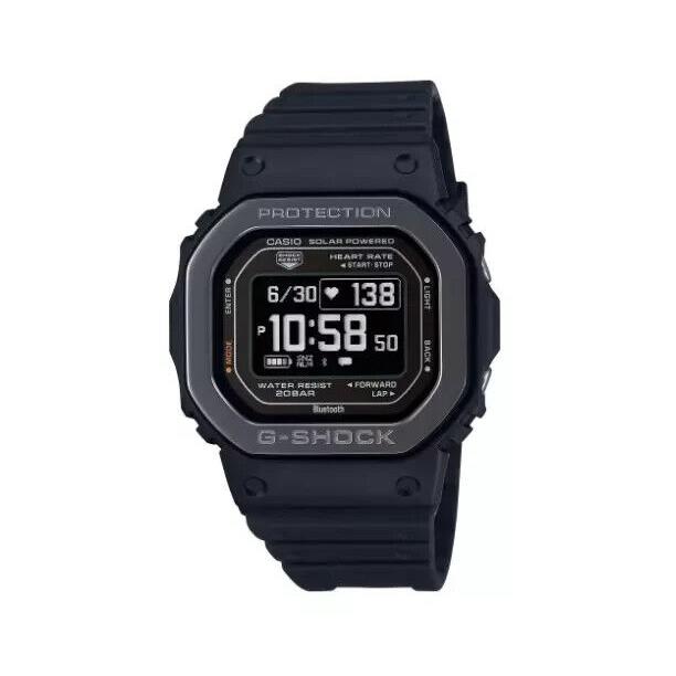 Casio Gshock DWH5600MB-1 Solar + Rechargeable with Heart Monitor Smart Watch