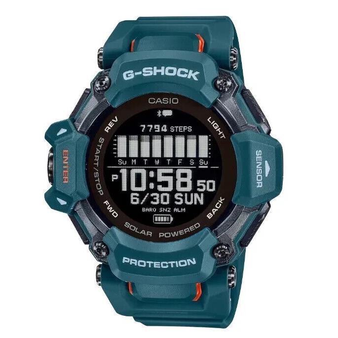 Casio G-shock Solar Gps Heart Rate Monitor Watch GBDH2000-2