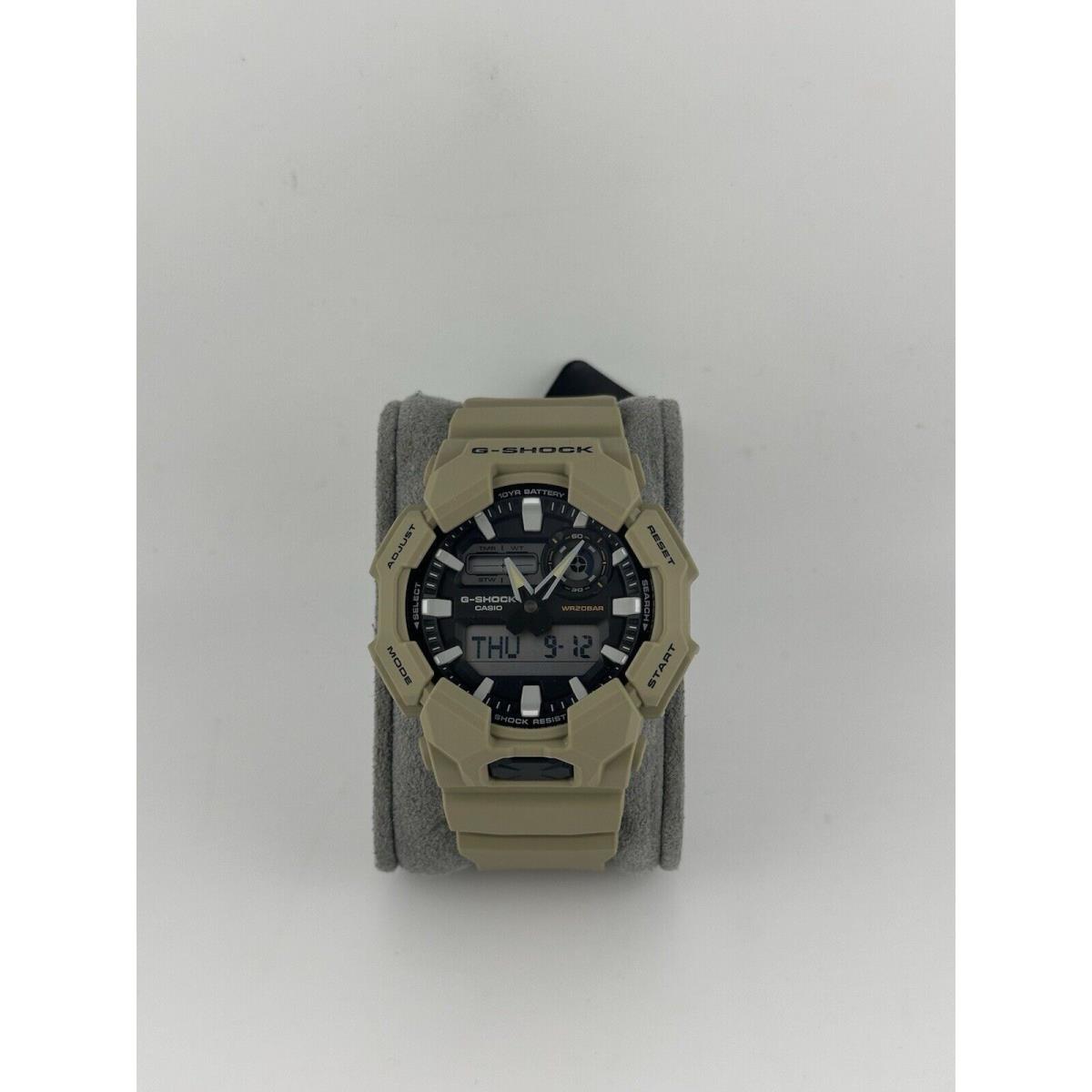 Casio G-shock GA010-5A Super Illuminator Tan Watch