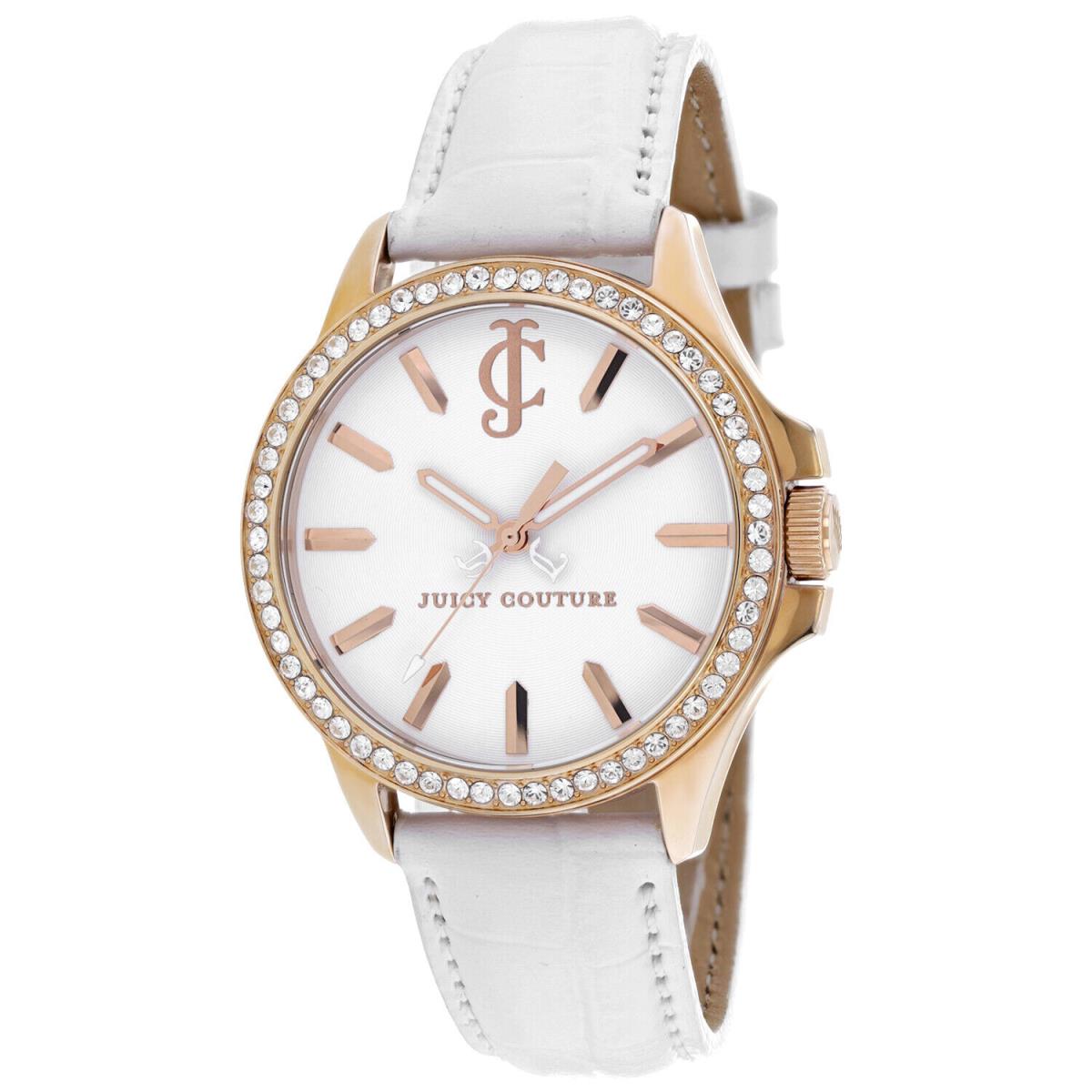 Juicy Couture Women`s Jetsetter White Dial Watch - 1900968