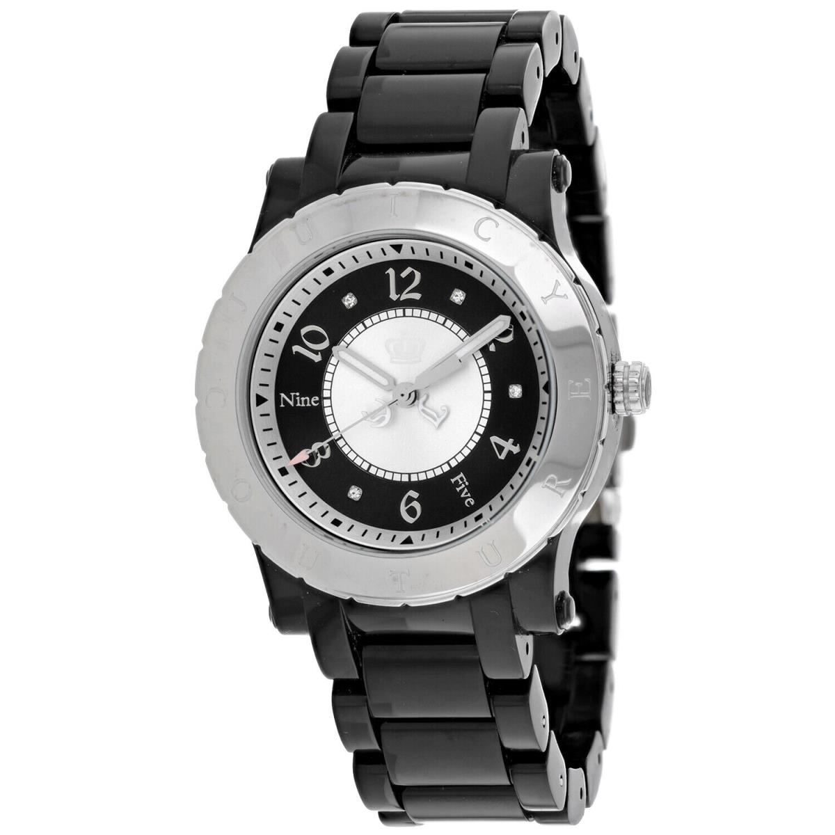 Juicy Couture Women`s Hrh Black Dial Watch - 1900845