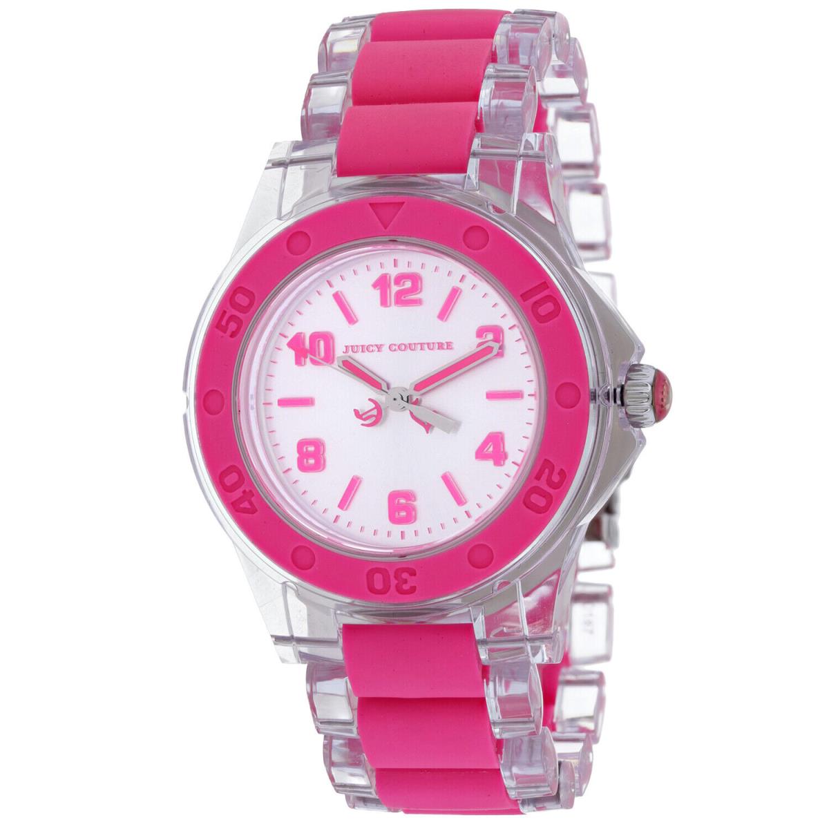 Juicy Couture Women`s Hrh Silver Dial Watch - 1900867