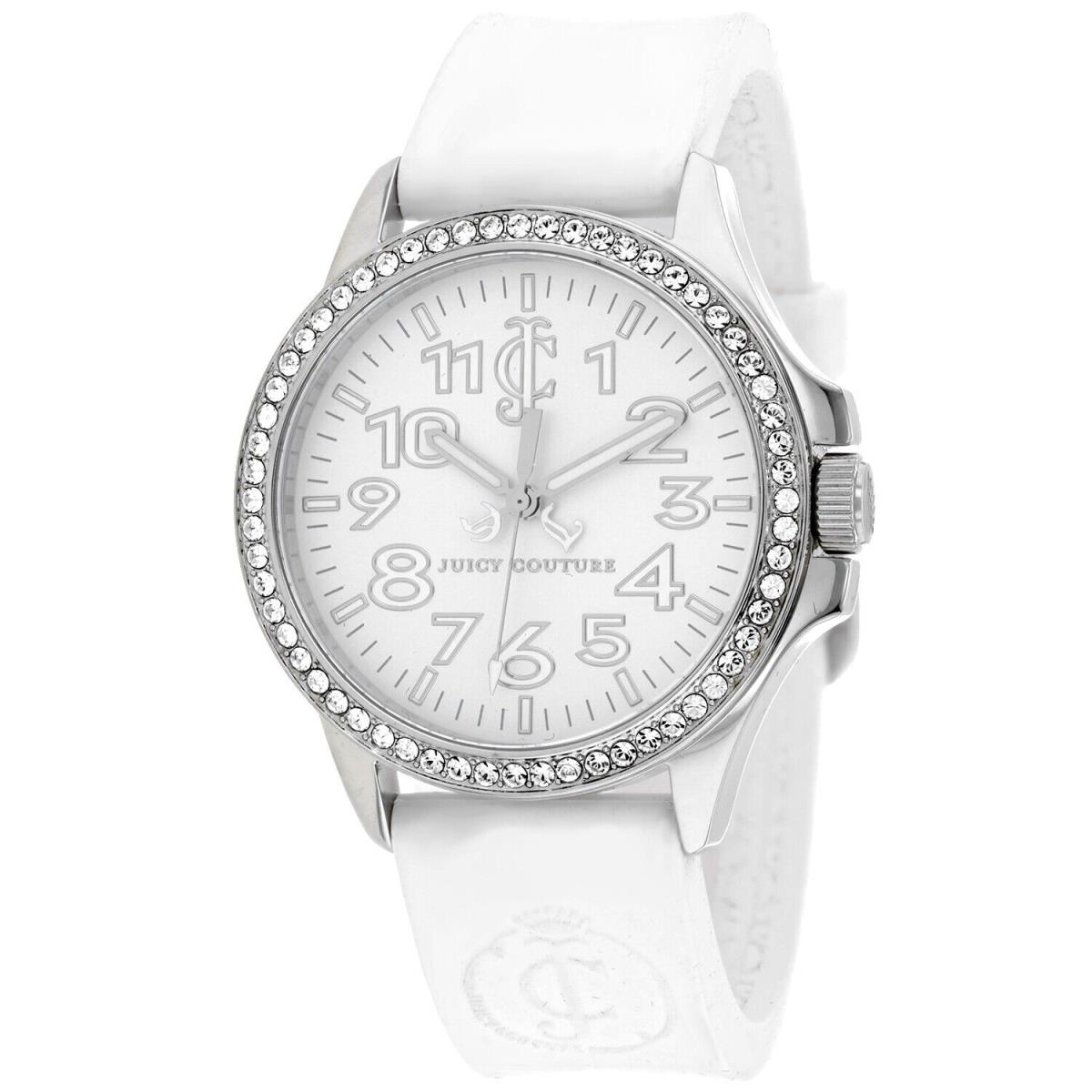 Juicy Couture Women`s Jetsetter White Dial Watch - 1900961