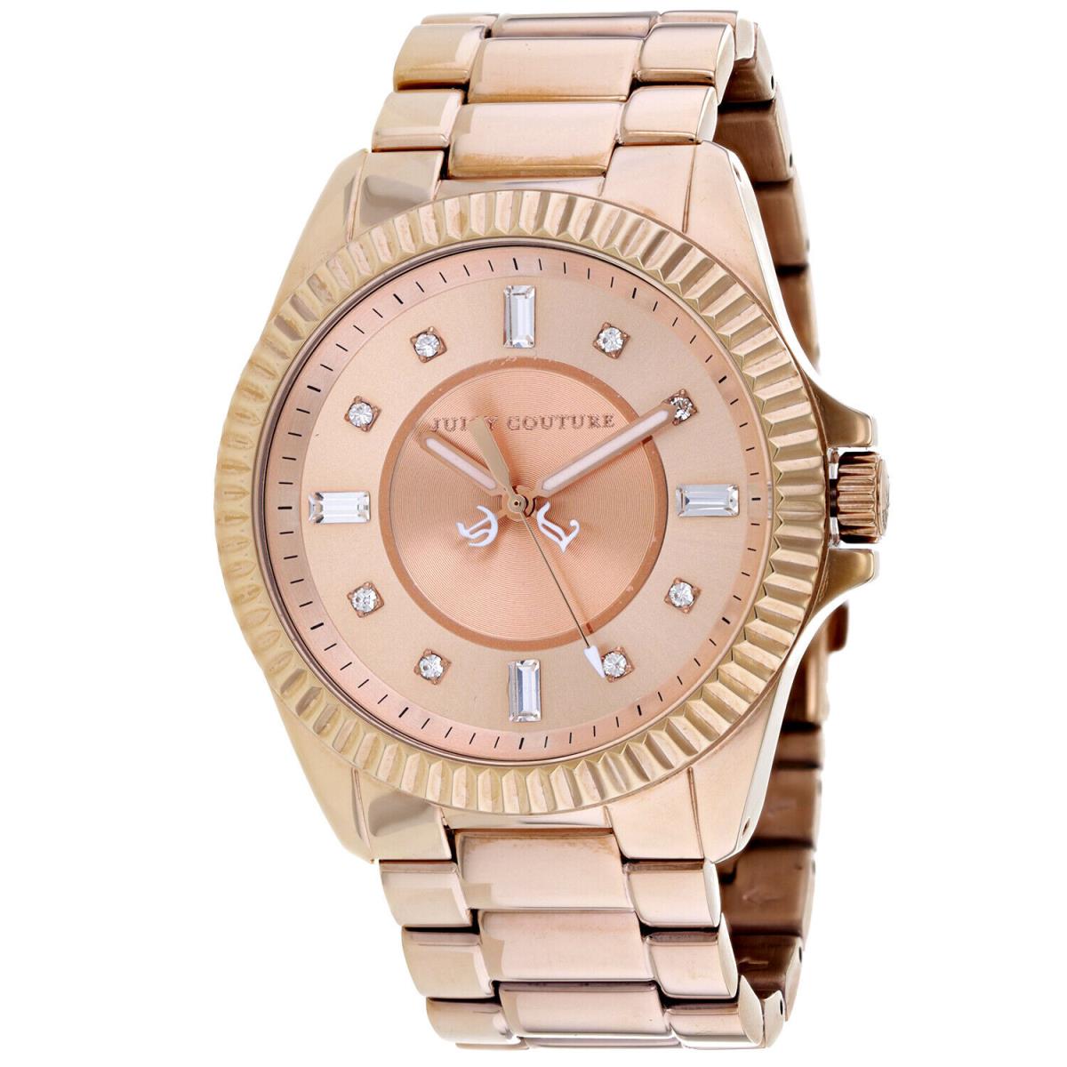 Juicy Couture Women`s Stella Champagne Dial Watch - 1900927