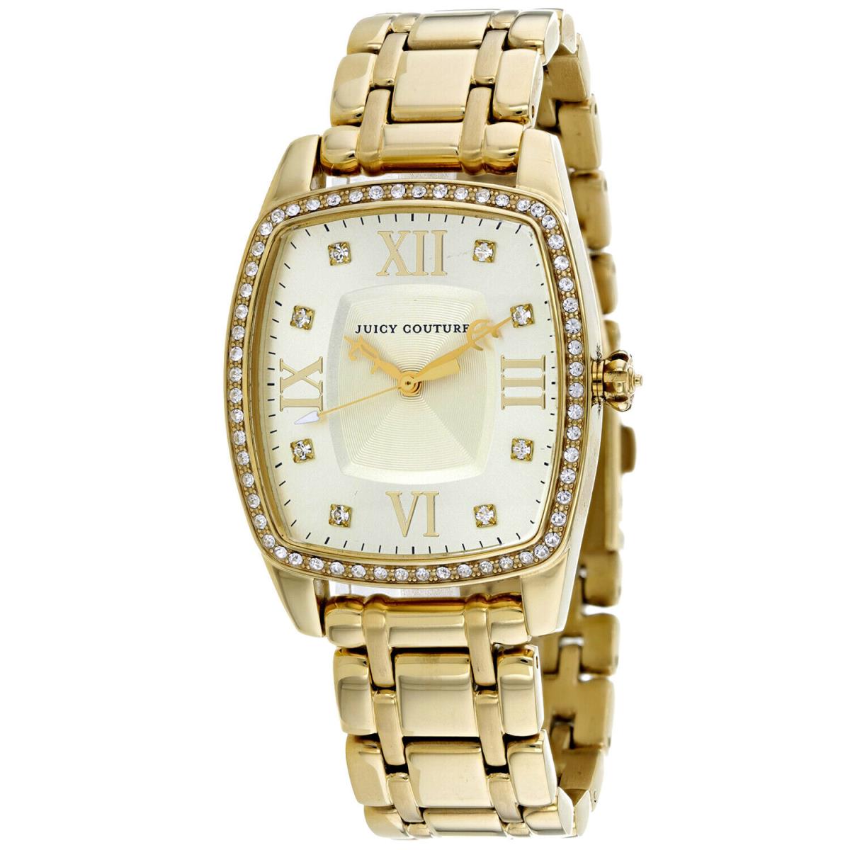 Juicy Couture Women`s The Beau Champagne Dial Watch - 1900974