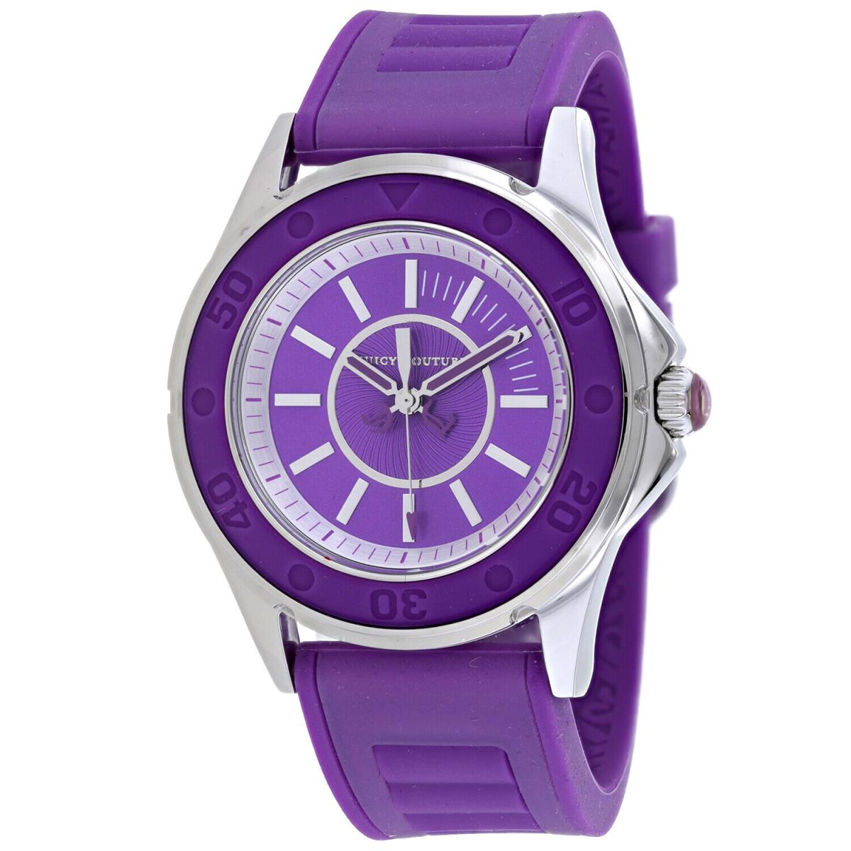 Juicy Couture Women`s Rich Girl Purple Dial Watch - 1900873