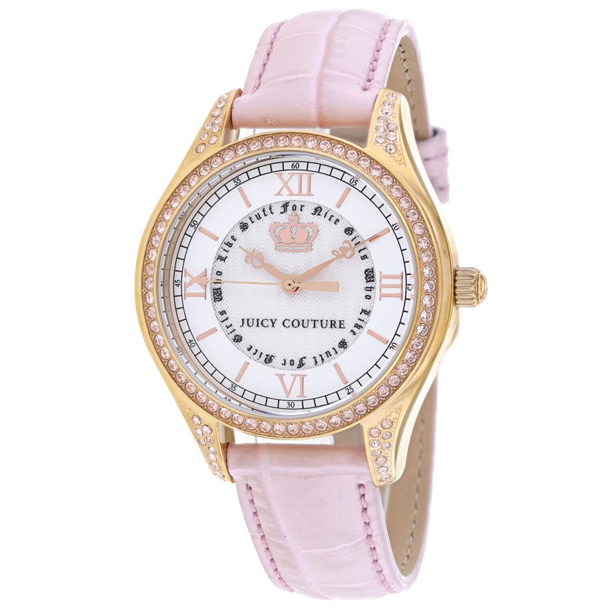 Juicy Couture Women`s Livey White Dial Watch - 1900742