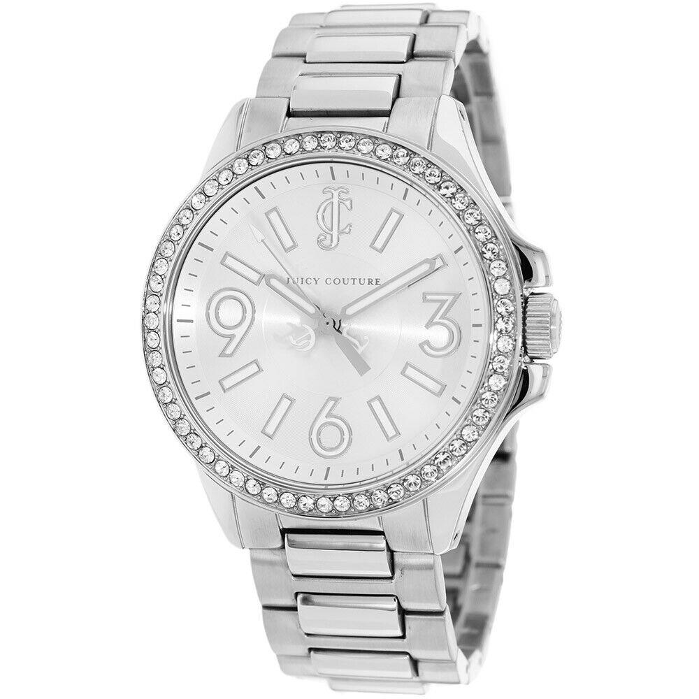 Juicy Couture Women`s Jetsetter Silver Dial Watch