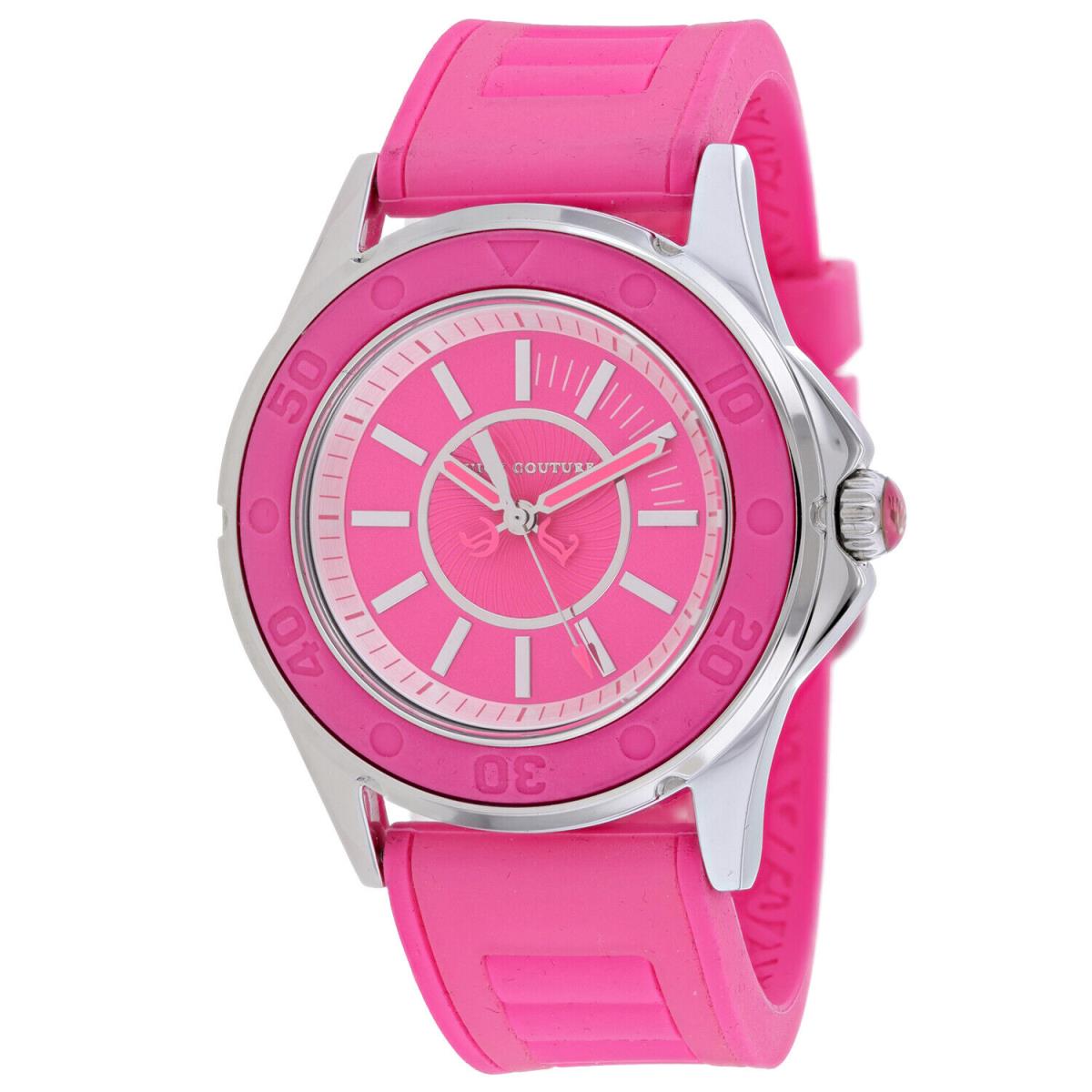 Juicy Couture Women`s Rich Girl Pink Dial Watch - 1900872