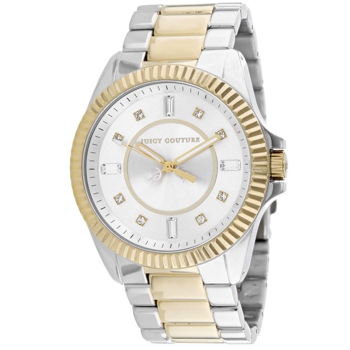 Juicy Couture Women`s Stella Silver Dial Watch - 1900928