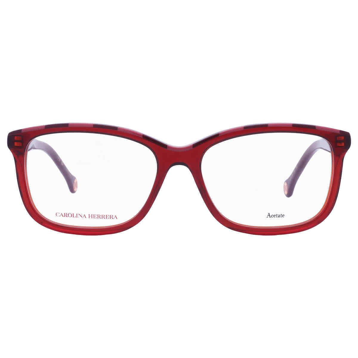 Carolina Herrera Demo Square Ladies Eyeglasses Her 0147 0C8C 54 Her 0147 0C8C 54