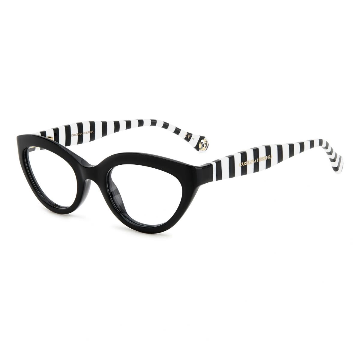 Carolina Herrera HER0090-80S-50 Black Eyeglasses