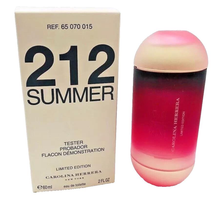 212 Summer by Carolina Herrera For Women 2.0 oz Edt Spray