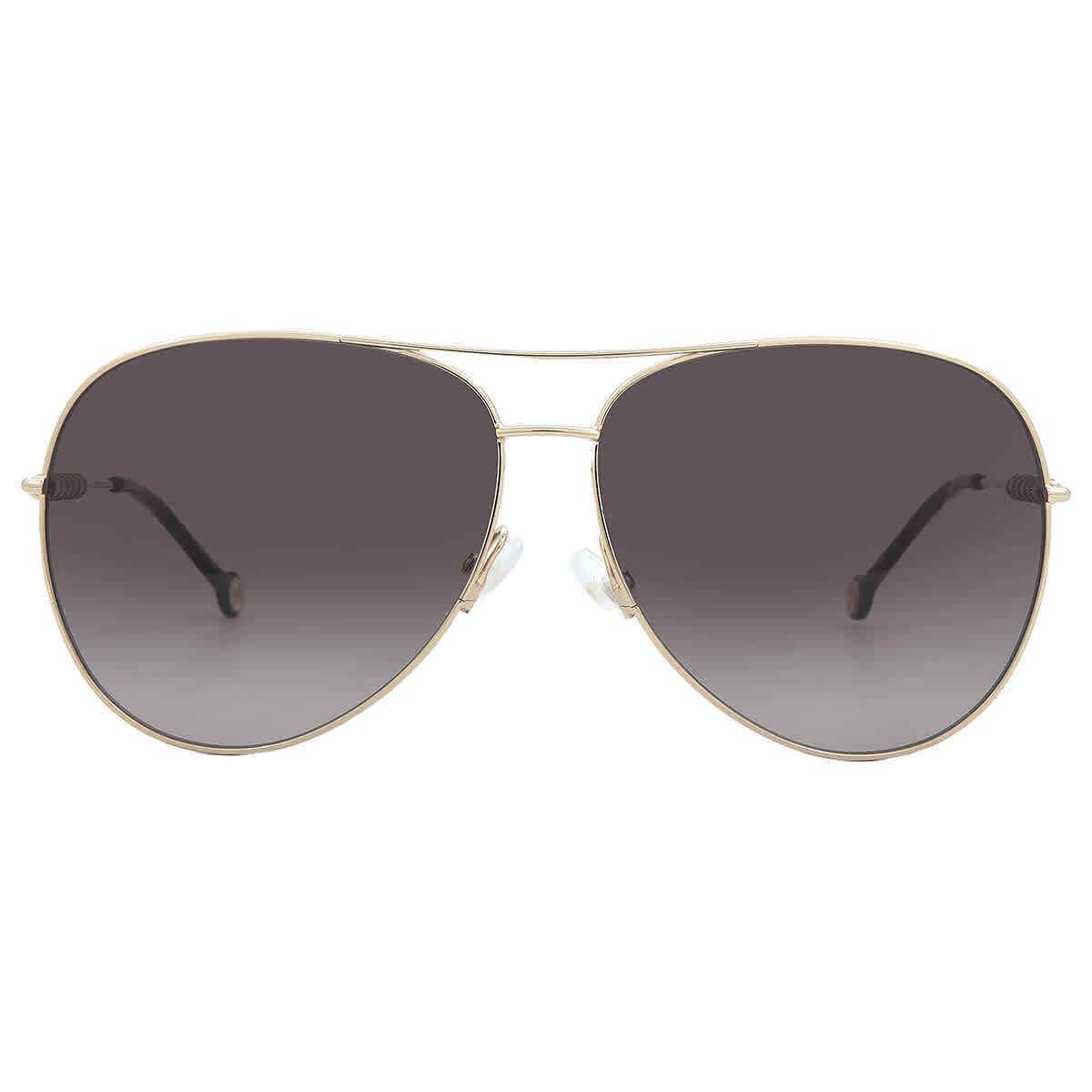 Carolina Herrera Brown Gradient Pilot Ladies Sunglasses CH 0034/S 0J5G/HA 64