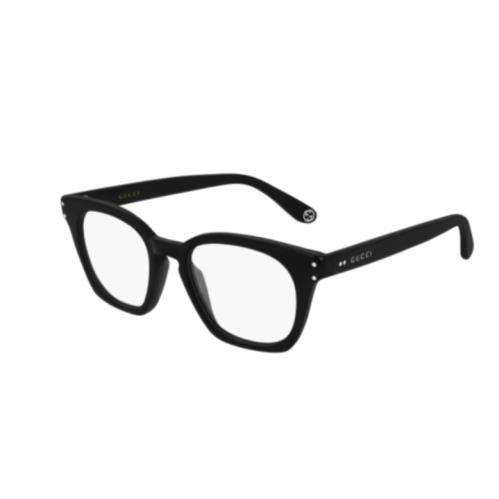 Gucci GG0572O 006 Black Square Men`s Eyeglasses