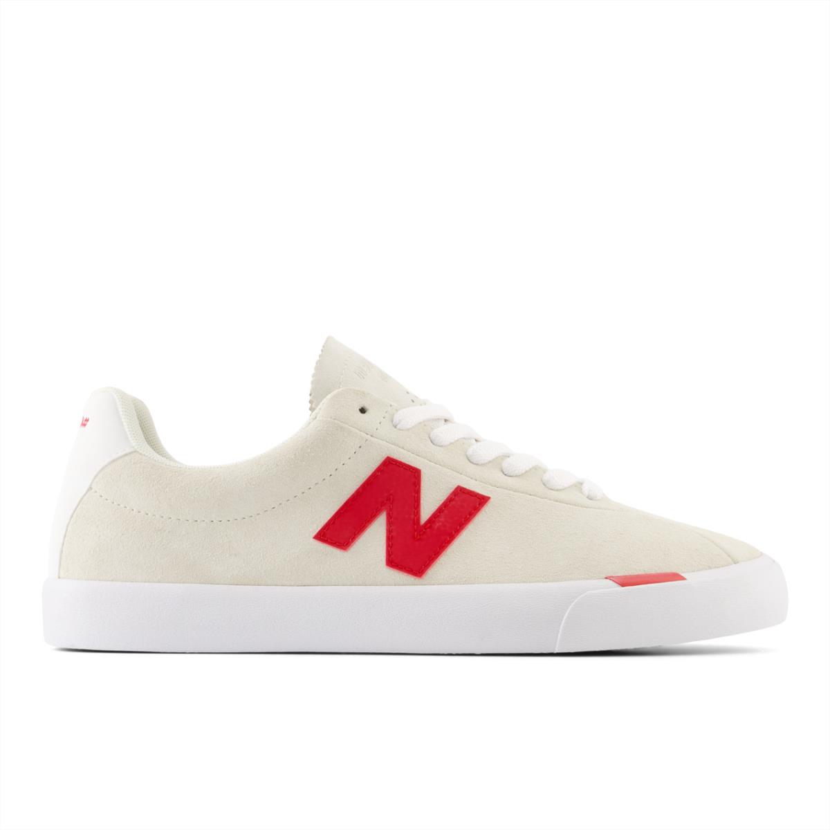 New Balance Numeric Men`s 22 Sea Salt True Red Shoes - Sea