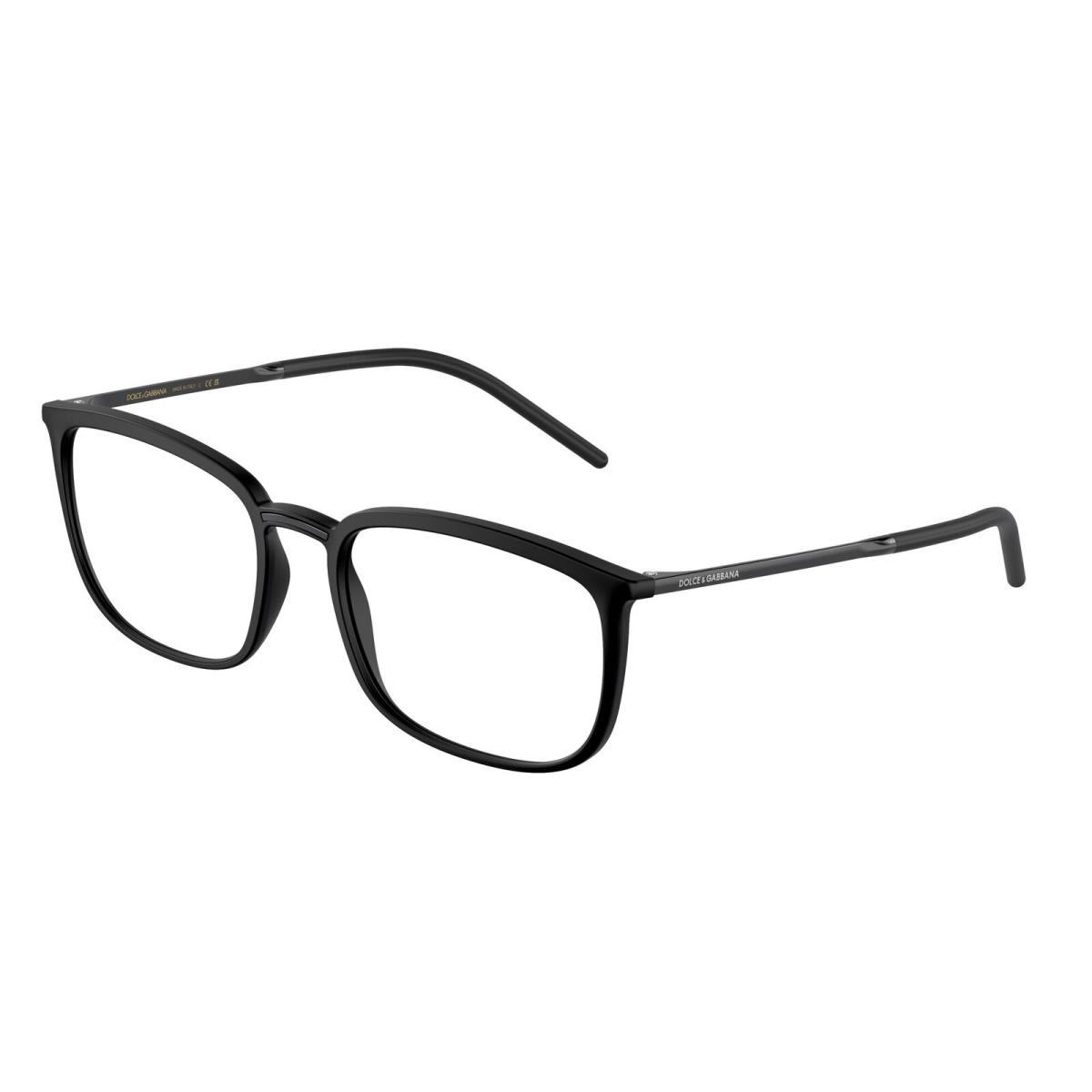 Dolce E Gabbana DG5059 2525 Matteblack Demo Lens 56 mm Men`s Eyeglasses