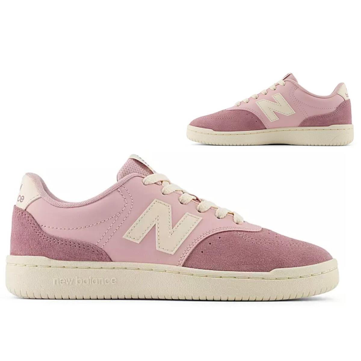 Balance Athletic Sneakers Leather Shoes Women`s Pale Pink All Sizes