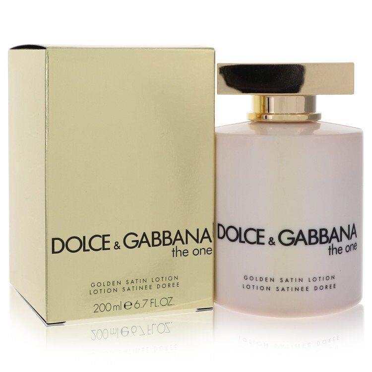 The One by Dolce Gabbana Golden Satin Lotion 6.7 oz For Women