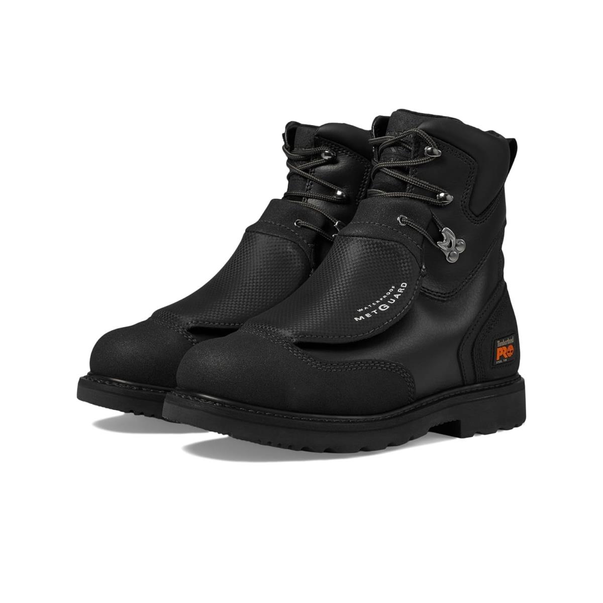 Man`s Boots Timberland Pro External Met Guard 8 Inch Steel Safety Toe Waterproof