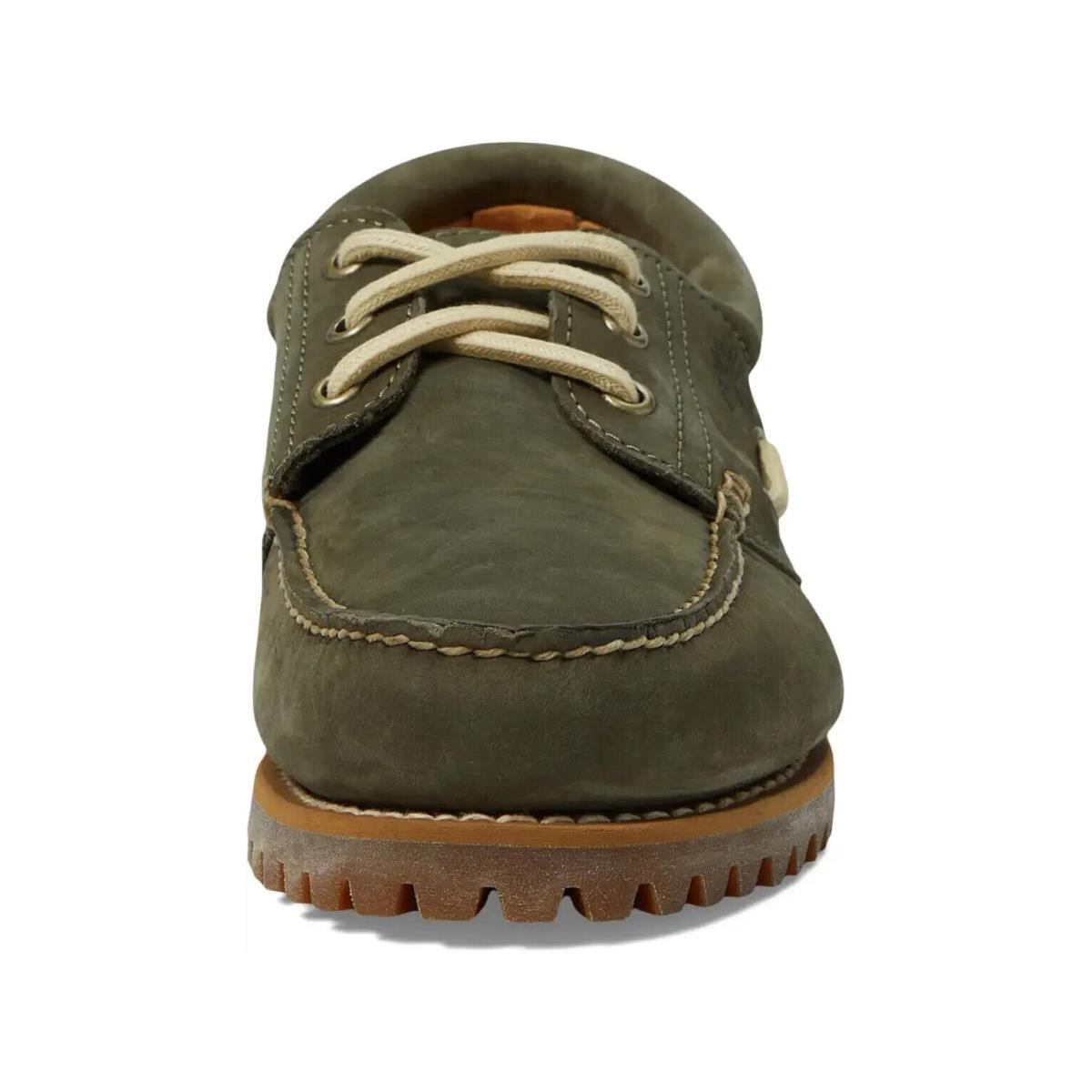 Timberland Men`s Handsewn Shoe Dark Green Suede