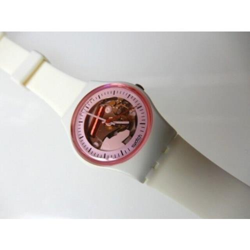 White Lady Ladies/girls See Thru Retro Red Coil Skeleton Swatch Mint-rare