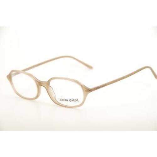 Giorgio Armani 391 284 Beige 50mm Eyeglasses Frames RX Italy